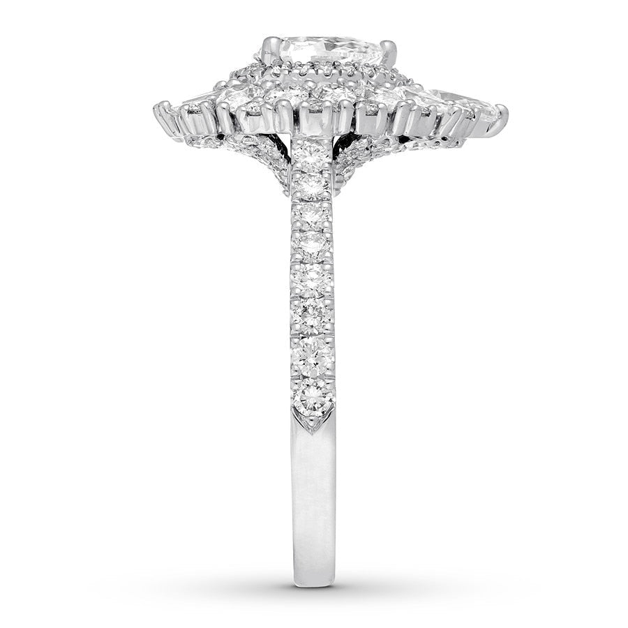 Diamond Engagement Ring 1-7/8 ct tw 14K White Gold