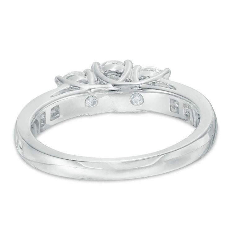 1-1/2 CT. T.W. Diamond  Engagement Ring in 14K White Gold