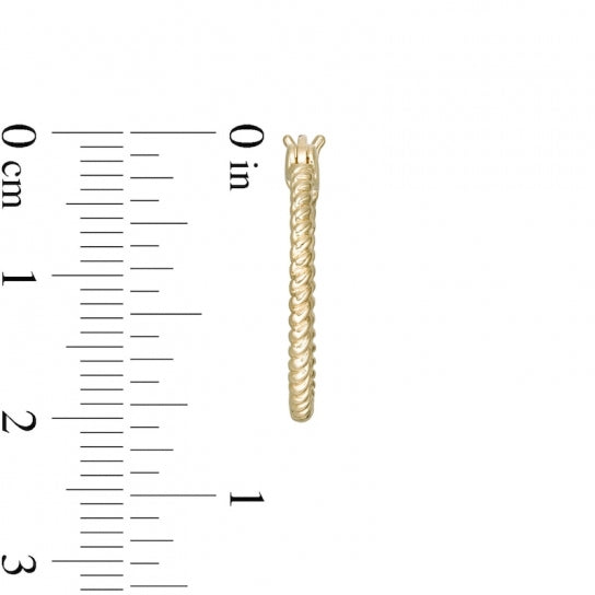 20.0mmLassoHoopEarringsin10KGold:20.0mmLassoHoopEarringsin10KGold