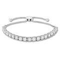 Diamond Bracelet 3 ct tw Round 14K White Gold