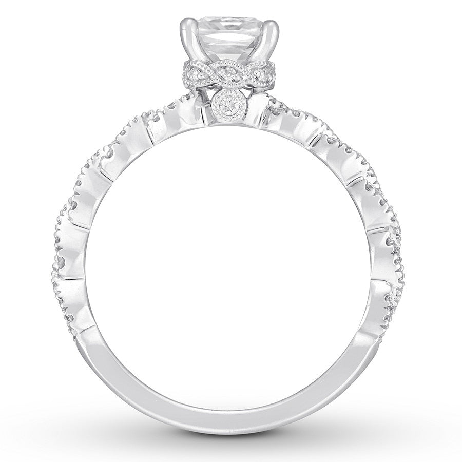 Premiere Diamond Engagement Ring 1-1/5 ct tw 14K Gold