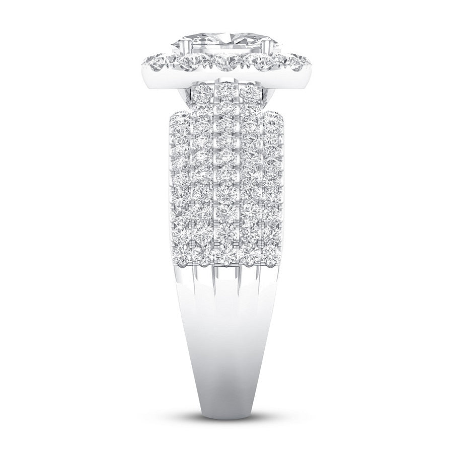 Diamond Engagement Ring 1-3/8 ct tw 14K White Gold